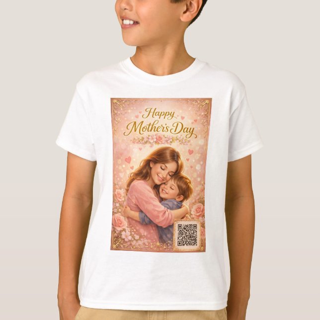 Mycket vacker och trevlig design på t-shirts  (Framsida)
