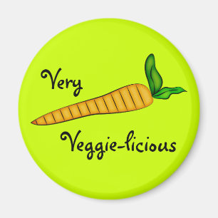 Mycket Veggie Vegetable Carrot Art Magnet