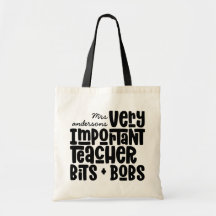 Mycket viktig lärarmodern typografiklapp