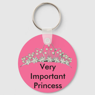 Mycket viktig Princess Keychain Nyckelring
