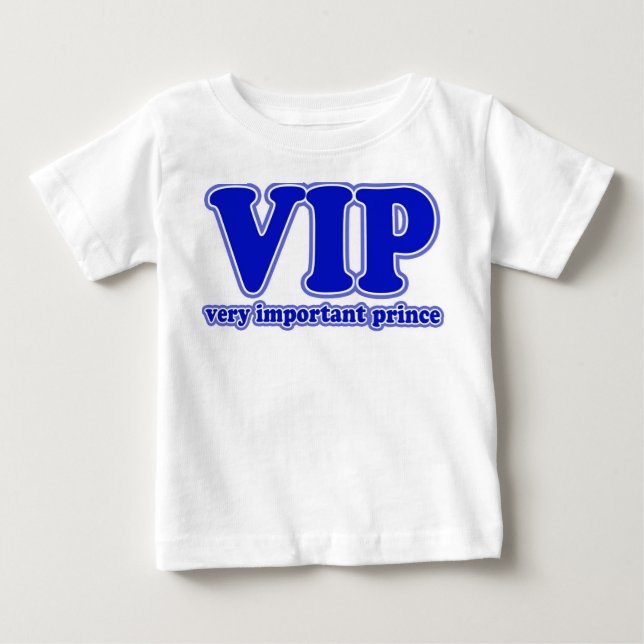 Mycket viktig prins tee shirt (Framsida)