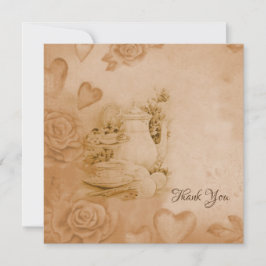 Mycket vintage, gamla stil-tackkort