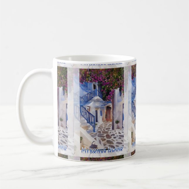 Myconos  kaffemugg (Vänster)