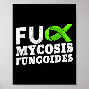 Mycosis Fungoides Mf Blod Lymfom Cancer Medvetenhe Poster