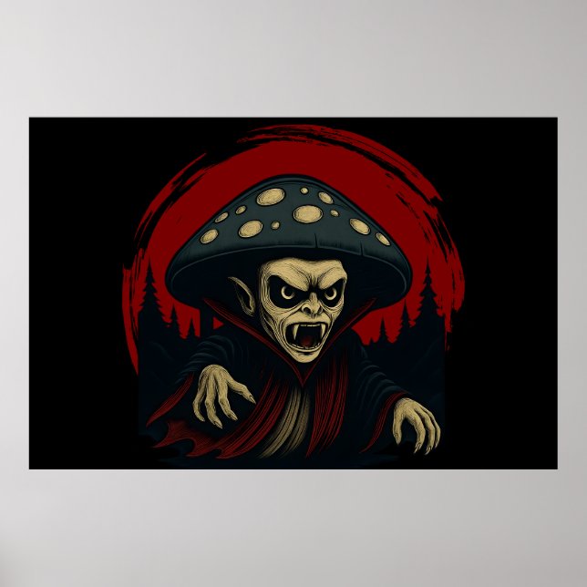 MycoVamp-Bleeding Tooth Fungi Poster (Framsidan)