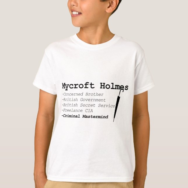 Mycroft blk t-shirt (Framsida)