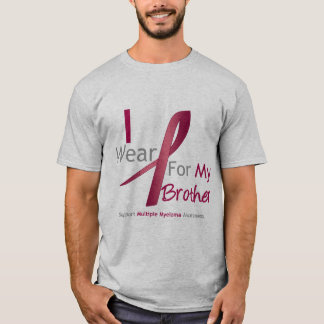Myeloma, jag Bäror Burgundy för min bror Tee Shirt