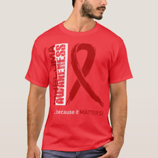 Myeloma-medvetandet eftersom det har betydelse för t shirt