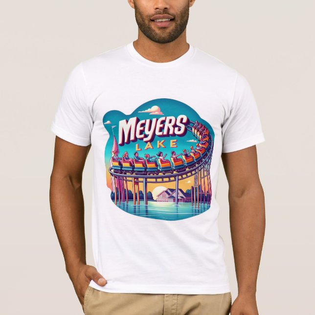 Myers kake amusement park t shirt (Framsida)