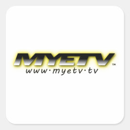 MYETV:s 20 små, vattentäta klistermärken