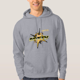 MYETV's Man Hooded Sweatshirt Multifärgad