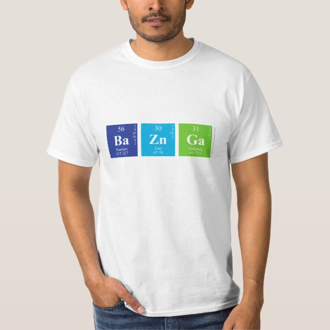 MyFunStudio.com - BaZnGa.pdf Tee Shirt (Framsida)