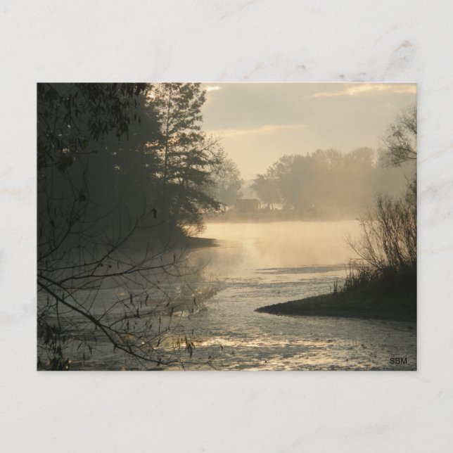 Mygga vykort för sjödelstatspark (Framsida)