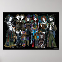Myka Jelina Gothic Steampunk Tribal Circus Älvor