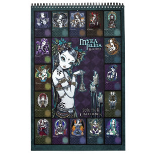 Myka Jelina konstkalender 2011 Kalender