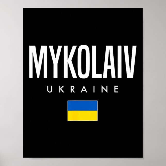 Mykolaiv Ukraine  Poster (Framsidan)