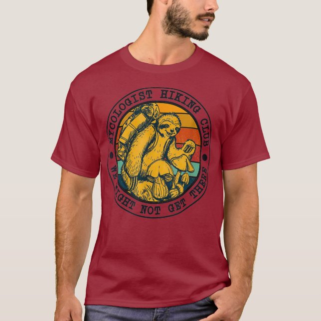 Mykologen Klubbar att vi kanske inte kommer dit T Shirt (Framsida)