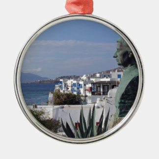 Mykonos 2 julgransprydnad metall