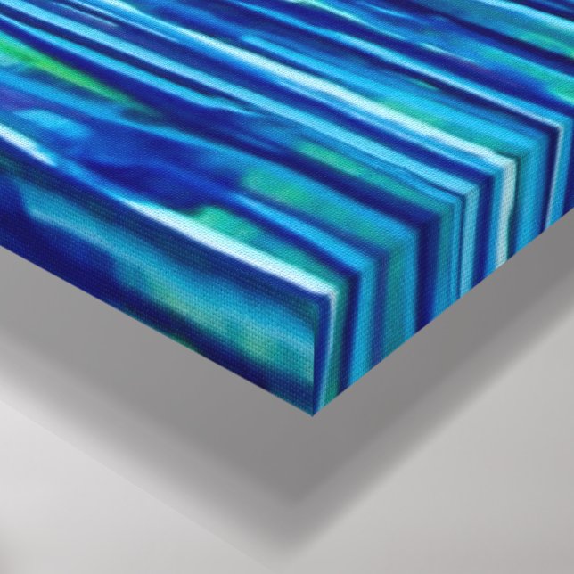 "Mykonos" av konstnären Peter Demopoulos Canvastryck (Hörn (nedre))