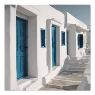 Mykonos Greece Travel Fototryck