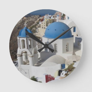 Mykonos Greece Travel Rund Klocka