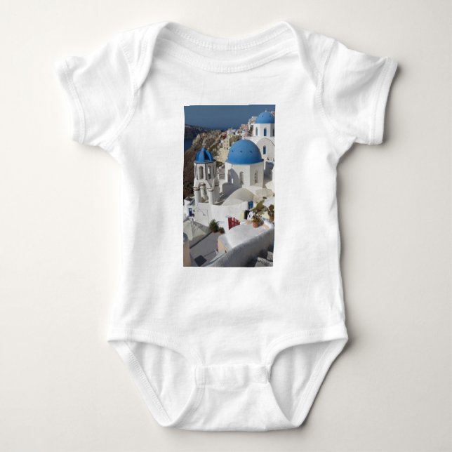 Mykonos Greece Travel T Shirt (Framsida)