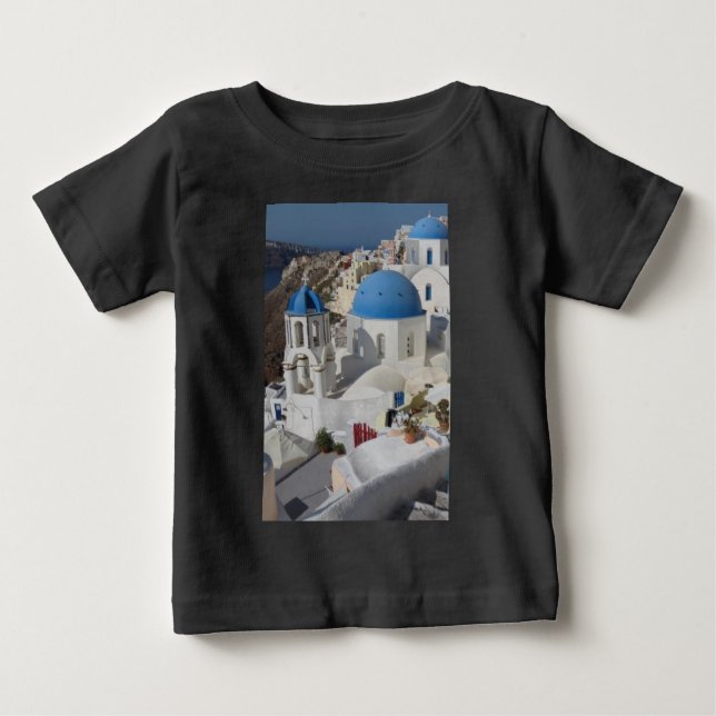 Mykonos Greece Travel T-shirt (Framsida)