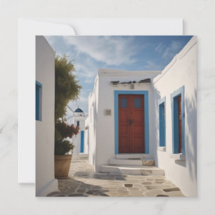 Mykonos Greece Travel vykort