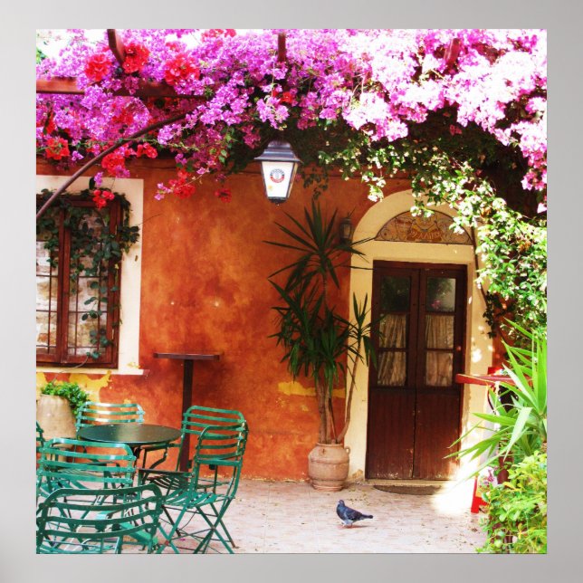 Mykonos, Grekland, grekiska öar Poster (Framsidan)