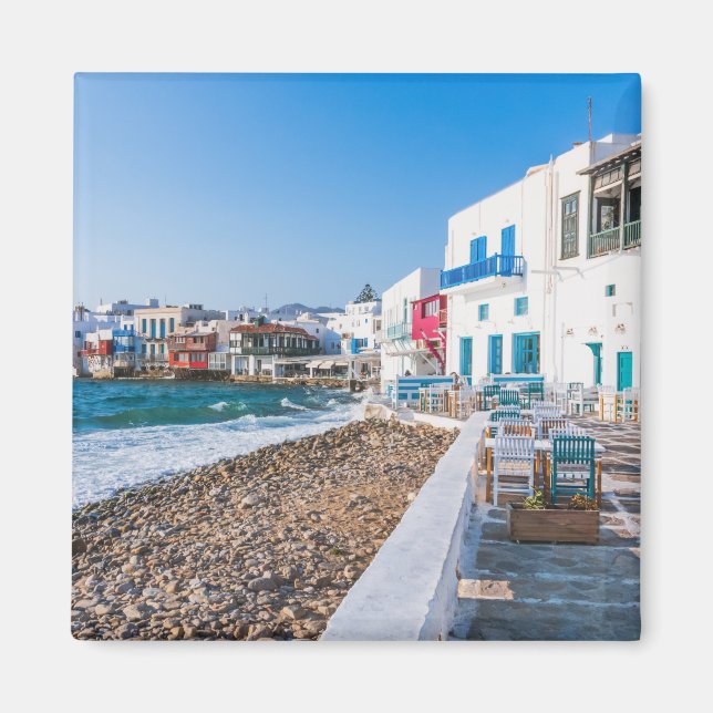 Mykonos, Grekland Magnet (Framsidan)