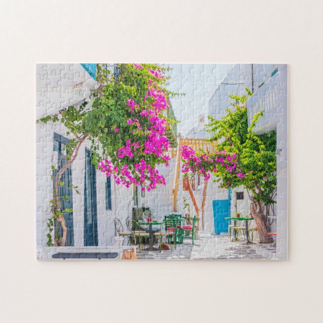Mykonos, Grekland. Pussel (Horisontell)