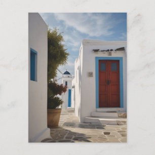 Mykonos Grekland Resa vykort