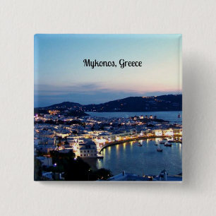 Mykonos, Greklands panorama Knapp