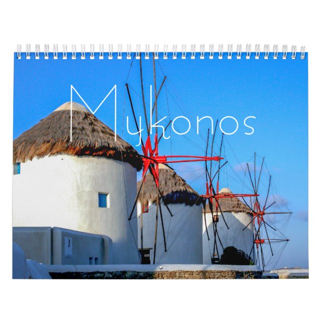 Mykonos Kalender (Omslag)