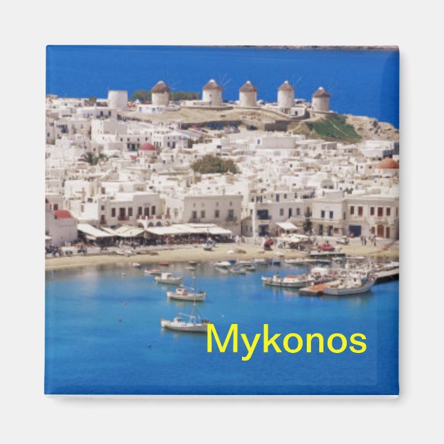 Mykonos magnet (Framsidan)