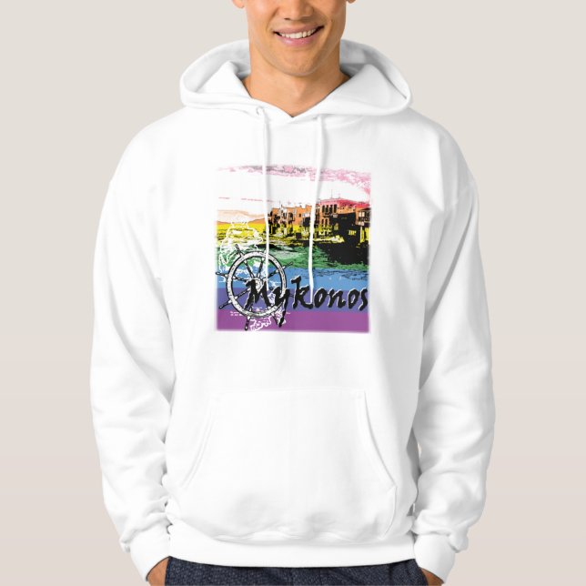 MYKONOS-Ö HOODIE (Framsida)