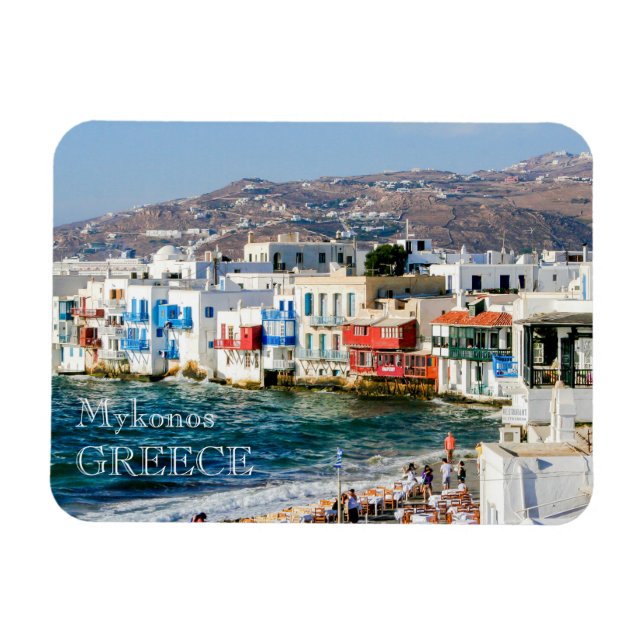 Mykonos Photo Magnet (Horisontell)