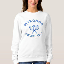 Mykonos Racquet Klubb Sweatshirt T Shirt