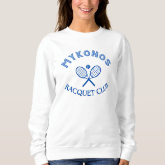 Mykonos Racquet Klubb Sweatshirt T Shirt