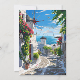 Mykonos Sea View Street Inbjudningar