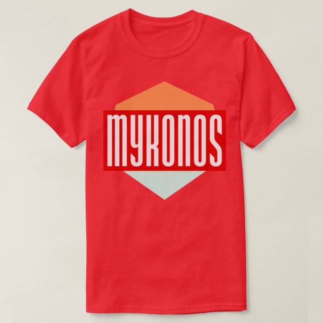 Mykonos T Shirt (Design framsida)