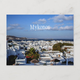 Mykonos Town Vykort