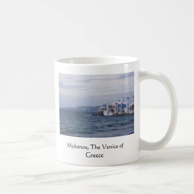 Mykonos Venedig av Grekland Kaffemugg (Höger)