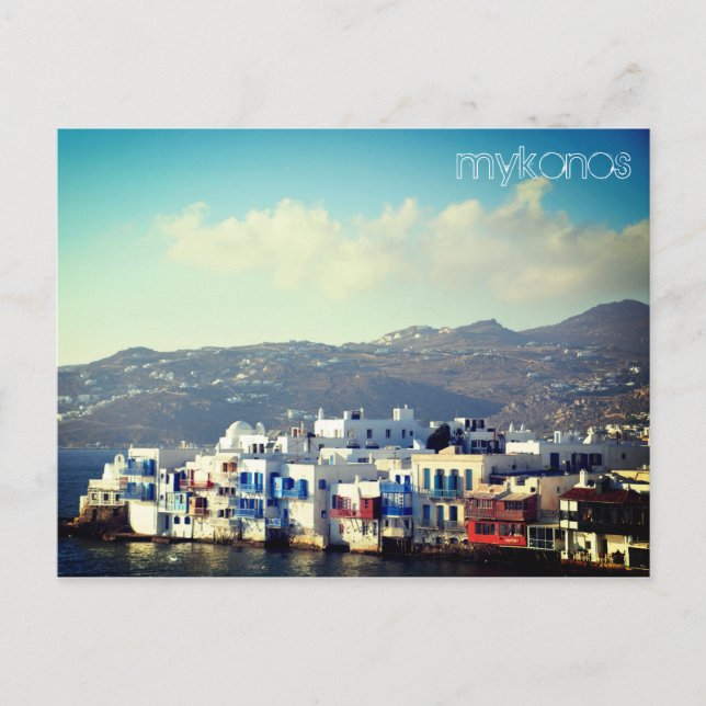 Mykonos Vykort (Framsida)