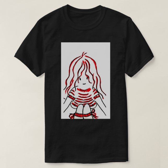 MYLENE FARMER TECKNING Samsung Galaxy Telefonväska T Shirt (Design framsida)