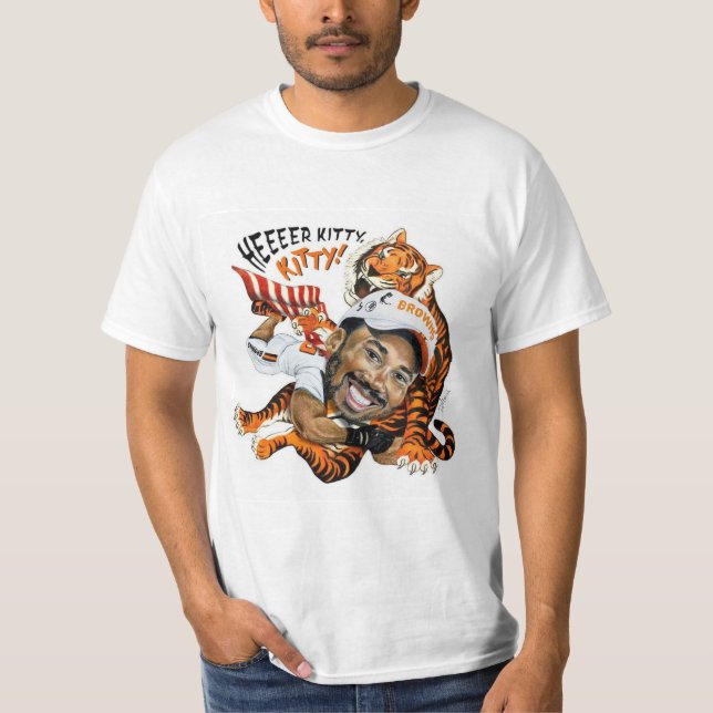 myles garrett 95 t-shirt (Framsida)