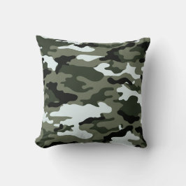 Mylitary Creen Camo Dekorativ kudde. Kudde