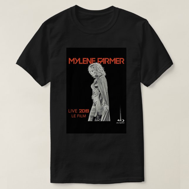 Mylne Farmer Live 2019 T Shirt (Design framsida)