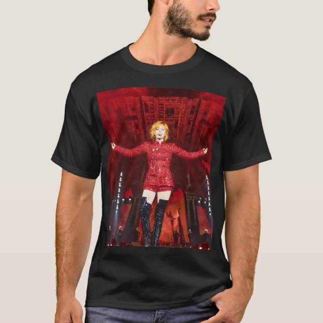 Mylne Farmer Nevermore 2024 concert gift T Shirt (Framsida)