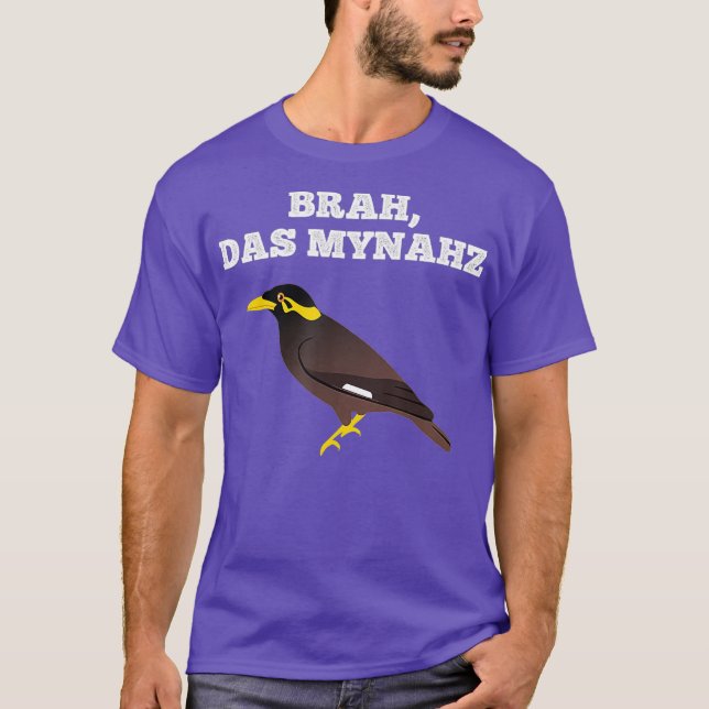 Mynah Bird Pidgin Hawaii Slang Quote T Shirt (Framsida)